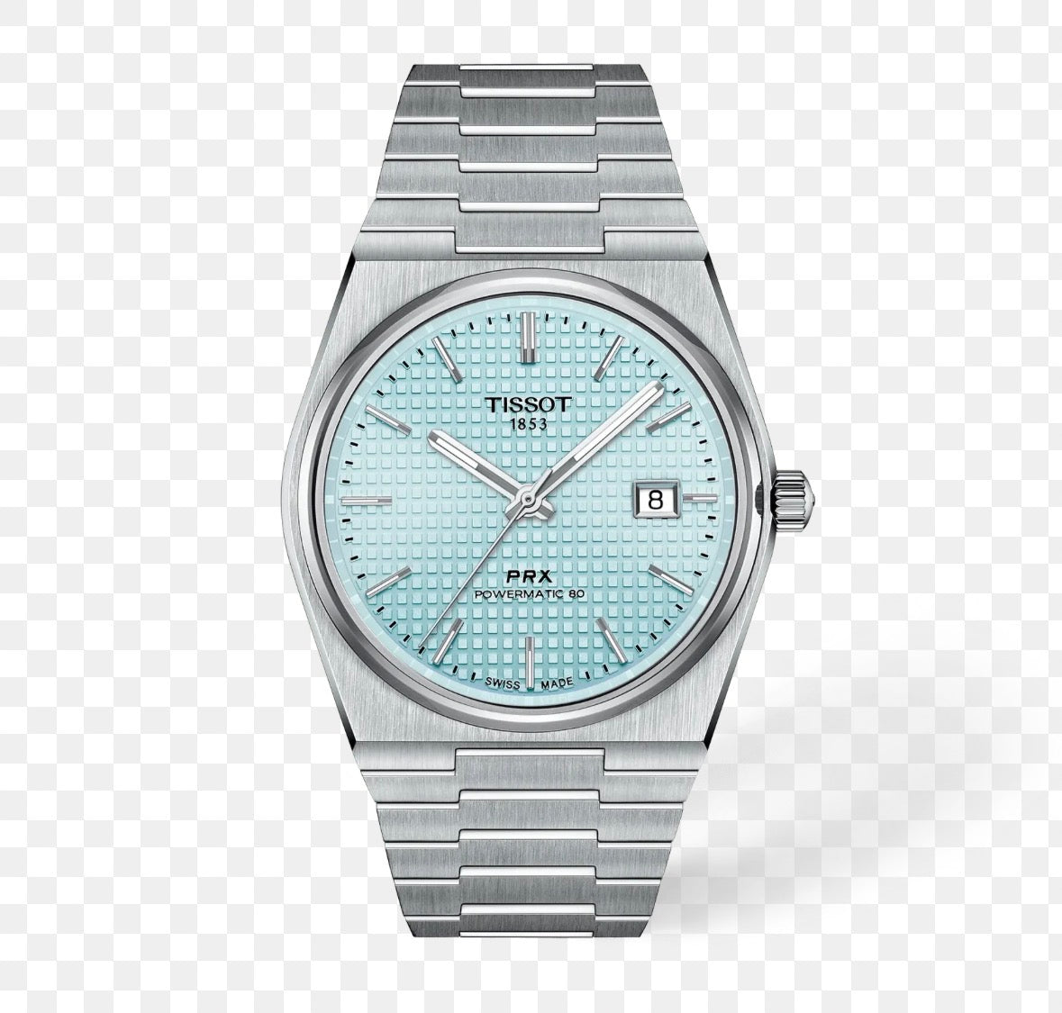 Tissot PRX Powermatic 80 Ice Blue 40 mm – Reloj Automático Suizo de Acero