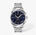 Tissot PR 100 Chronograph Blue 40 mm – Reloj Suizo de Acero con Esfera Azul