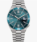 Citizen Tsuyosa Shore - Reloj automático para Hombre con Correa de Acero Inoxidable y Cristal de Zafiro, 10 ATM
