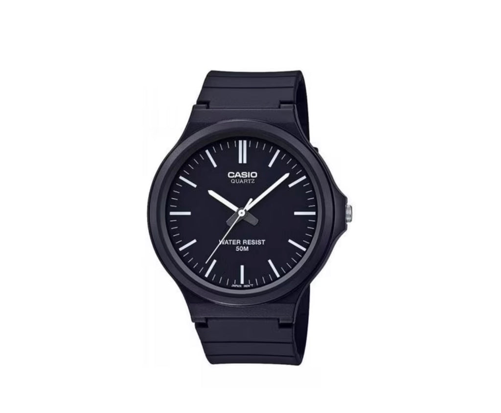 CASIO MW-240-1EVEF Reloj de Pulsera Analógico para Hombre Color Negro